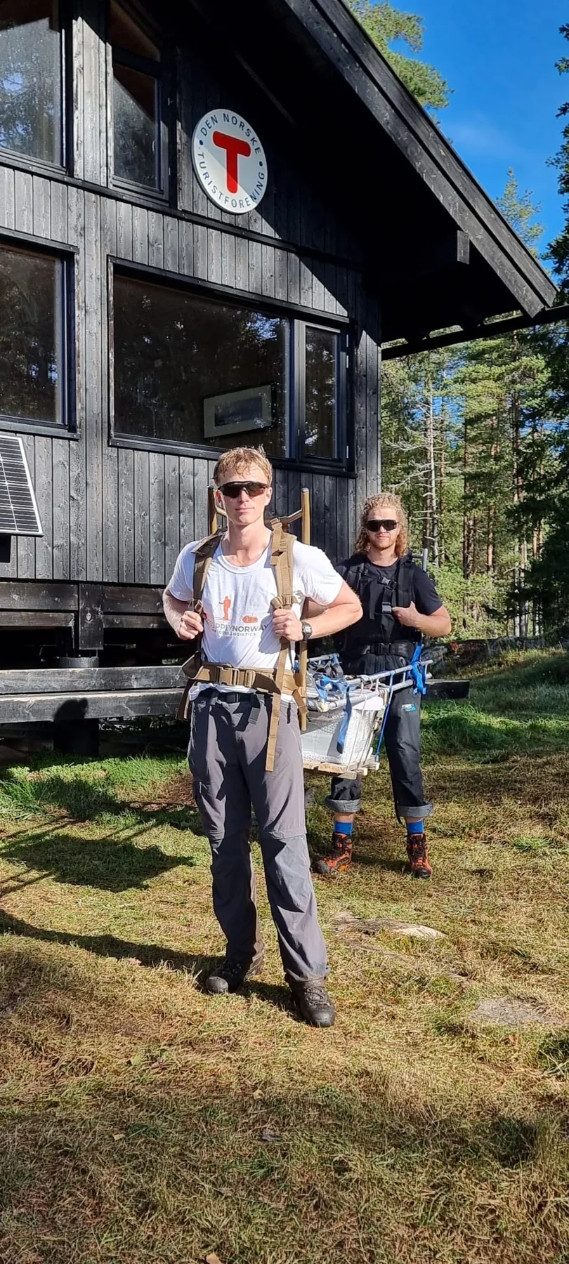 The load has reached the cabin