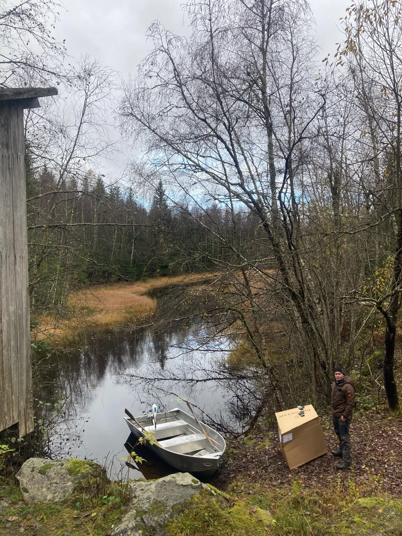 Transport without a helicopter at Mustadkroken
